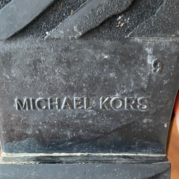 Michael Kors Men's Black Gloss Chelsea Rain Ankle Boots - Picture 10 of 10